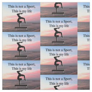 TISSU VIE D'UN GYMNAST