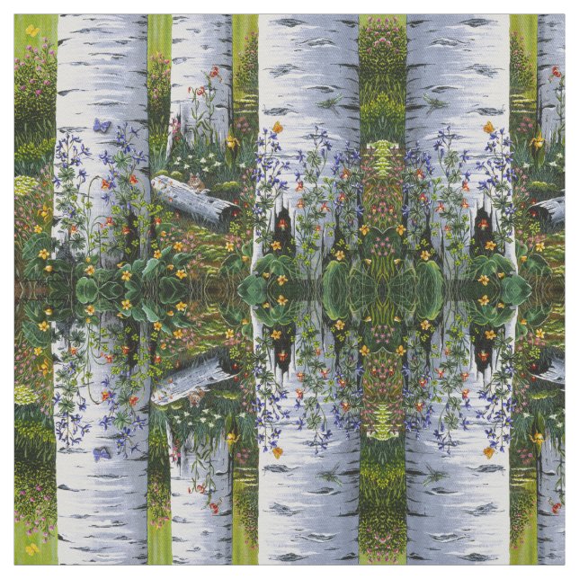 Tissu Vieille Aspen Grove (Échantillon)