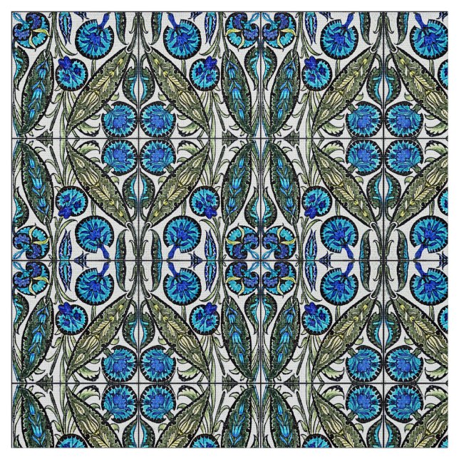 Tissu Vieille conception victorienne botanique pour des (Échantillon)
