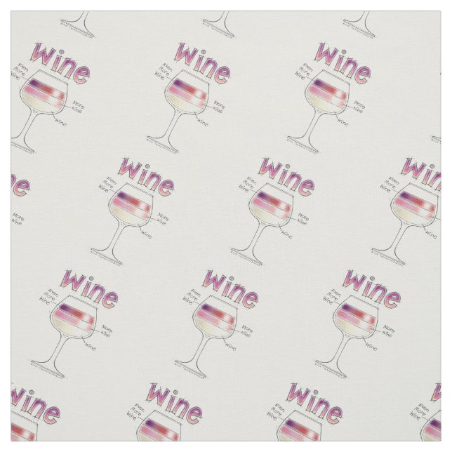 TISSU VIN, PLUS DE VIN, ENCORE PLUS DE VIN (Échantillon)