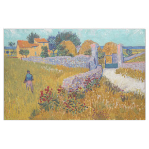 Tissu Vincent van Gogh - Ferme en Provence