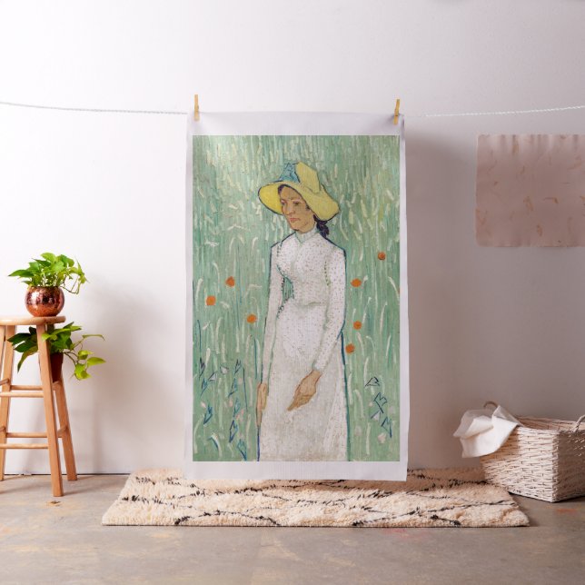 Tissu Vincent van Gogh - Fille en blanc (In Situ)