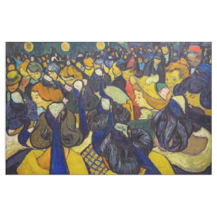 Tissu Vincent van Gogh - La salle de bal à Arles