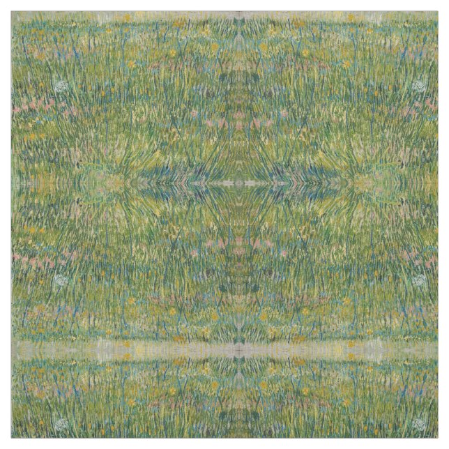 Tissu Vincent van Gogh - Patch d'herbe (Échantillon)