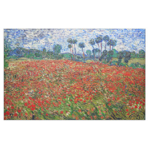 Tissu Vincent van Gogh - Poppy Field