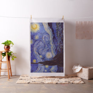 Tissu Vincent Van Gogh Starry Nuit Vintage Art