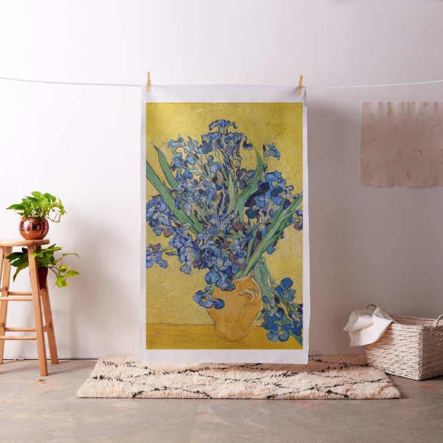 Tissu Vincent van Gogh - Vase avec iris (In Situ)