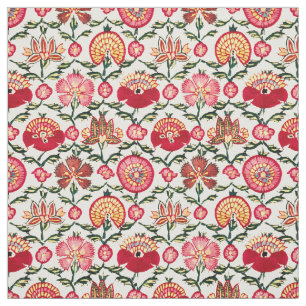 Tissu Vintage 17ème siècle Delhi Inde modèle floral