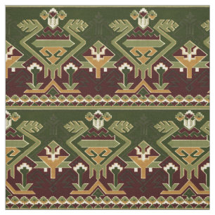 Tissu Vintage Amérindien Motif du sud-ouest