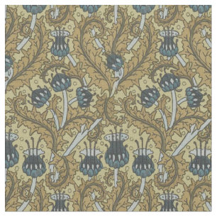 Tissu Vintage Art nouveau Thistle Motif 2 par Milesi