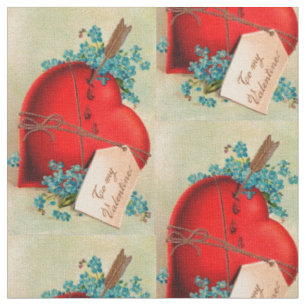 Tissu Vintage Big Red