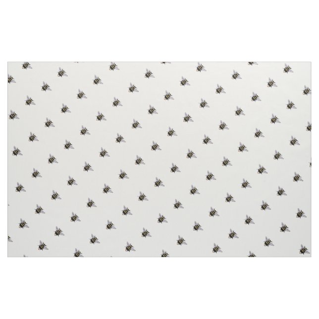 Tissu Vintage Bumble Bee (Fat Quarter)