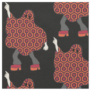 Tissu vintage film d'horreur halloween fantôme