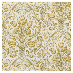 Tissu Vintage modèle floral de l'ère victorienne