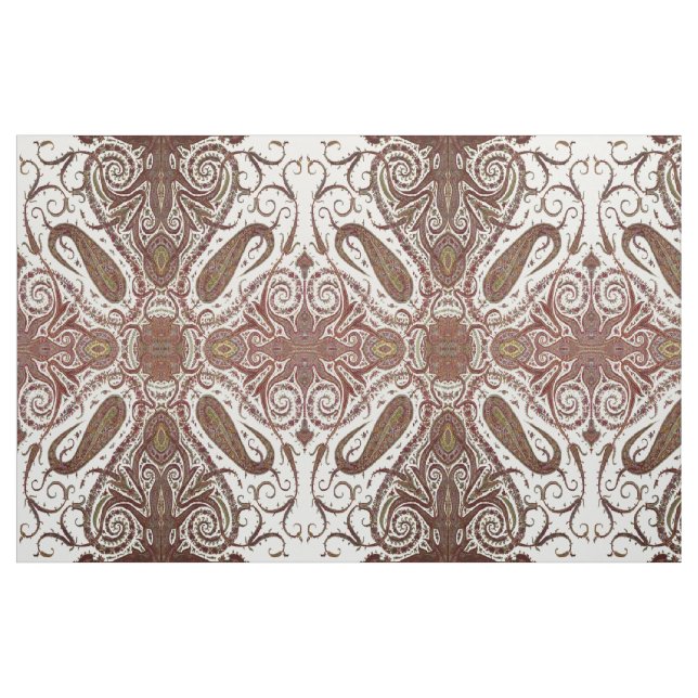 Tissu Vintage Motif Cashmere (Fat Quarter)