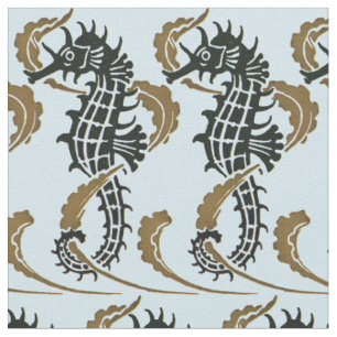 Tissu Vintage Ocean Beach Motif marin nautique