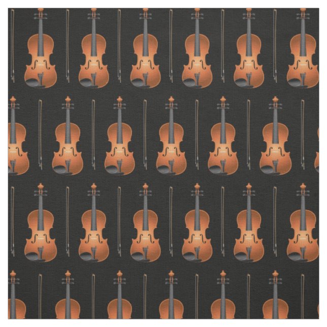 Tissu Viola Music Musician Room Decor (Échantillon)