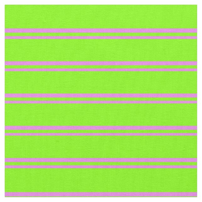 Tissu Violet & Chartreuse Motif rayé de couleur (Fermer)