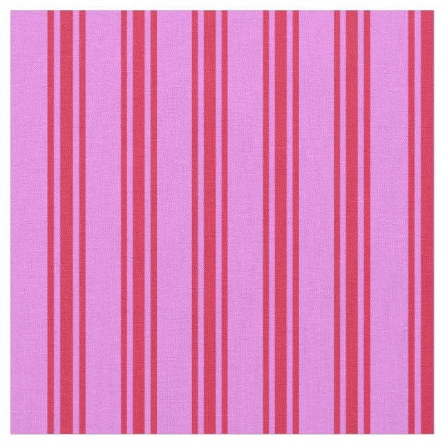 Tissu Violet & Crimson Motif rayé de couleur (Fermer)