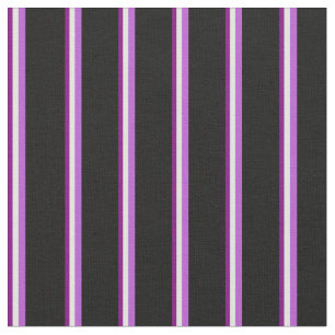 Tissu Violet, Cyan clair, Orchidée et Noir