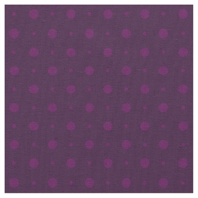 Tissu violet et pois violet (Fermer)