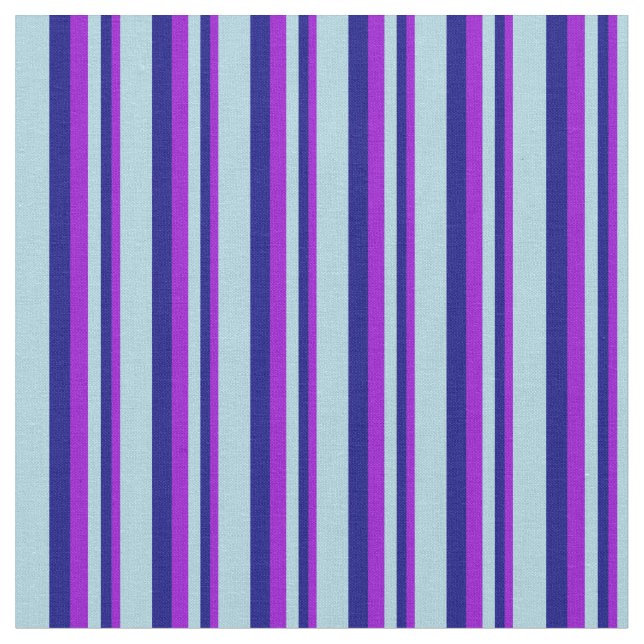 Tissu Violet foncé, bleu et bleu clair Motif (Fermer)