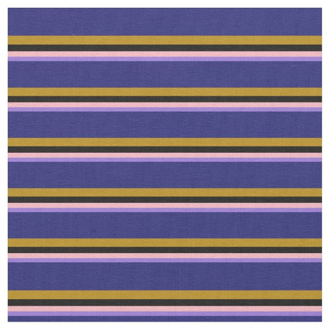 Tissu Violet, rose clair, noir, or foncé & bleu (Fermer)