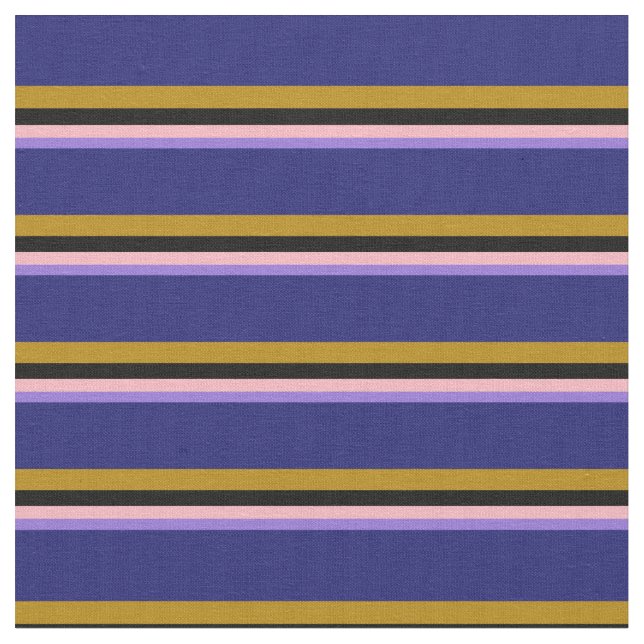 Tissu Violet, rose clair, noir, or foncé & bleu (Fermer)