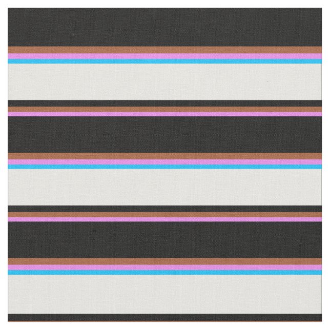 Tissu Violet, Sienne, Noir, Blanc & Profond Ciel Bleu (Fermer)