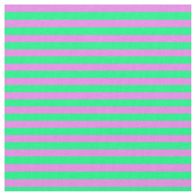 Tissu Violet & vert Motif de couleurs des bandes (Fermer)