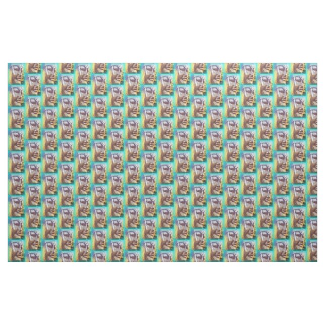 Tissu visage bouddha (Yard)