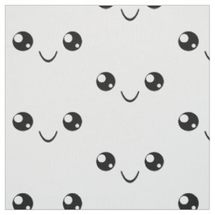 Tissu Visage souriant