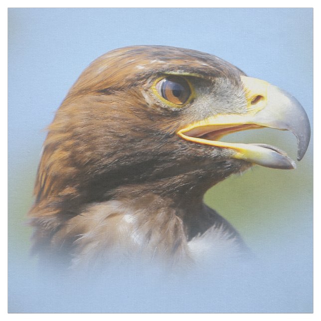 Tissu Vision d'un bel aigle d'or jeune (Échantillon)