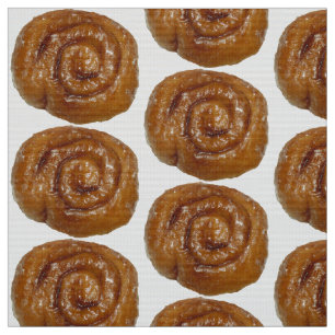 Tissu vitré de petit pain de cannelle