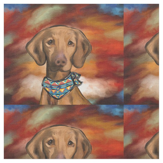 Tissu Vizsla (Fermer)