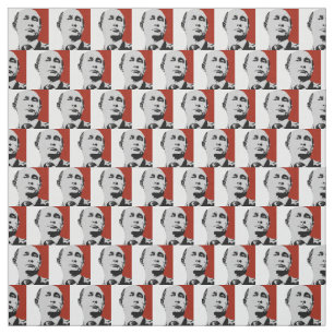 Tissu Vladimir Poutine rouge