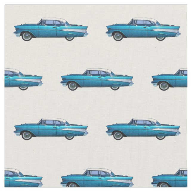 Tissu Voiture classique Chevy 1957 BelAire (Fermer)