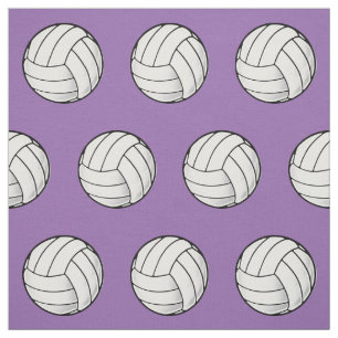 Tissu Volleyball de lilas de fan de volleyball