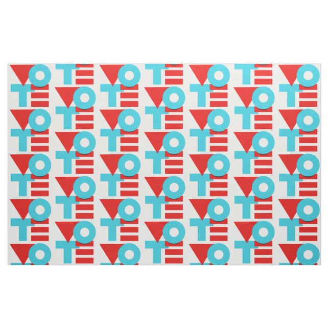 TISSU VOTE 2020 (Fat Quarter)