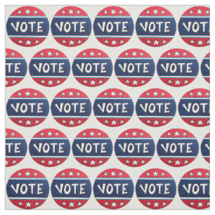 Tissu VOTE I Voted Sticker 2020 Election Day USA Voting