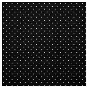 Tissu Votre couleur de pois sur la personnaliser noire