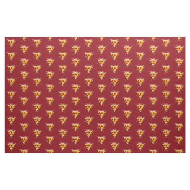 Tissu Vous voulez une pizza moi ? ! ? ! (Yard)