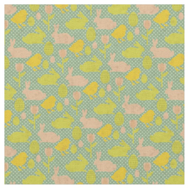 Tissu Wallpaper Easter (Fermer)