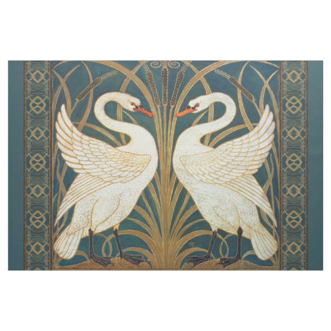 Tissu Walter Crane Swan (Yard)