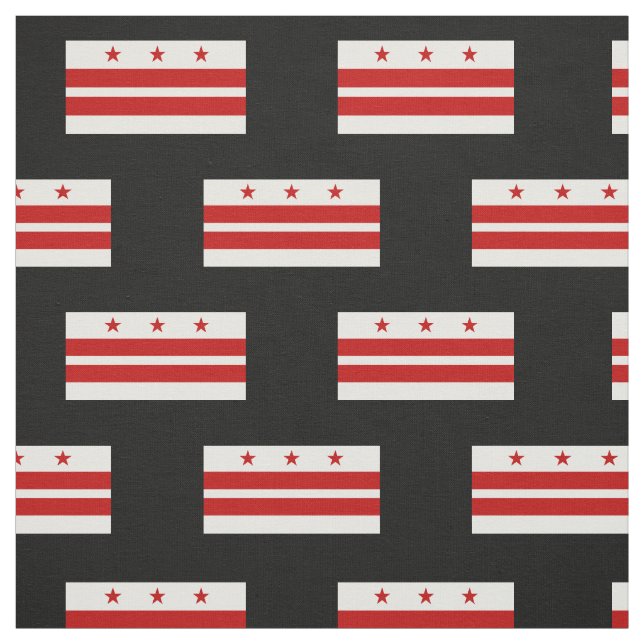 Tissu Washington D.C. Flag classique (Échantillon)