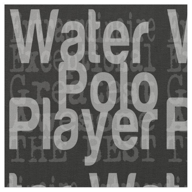 Tissu Water Polo Player Extraordinaire (Fermer)