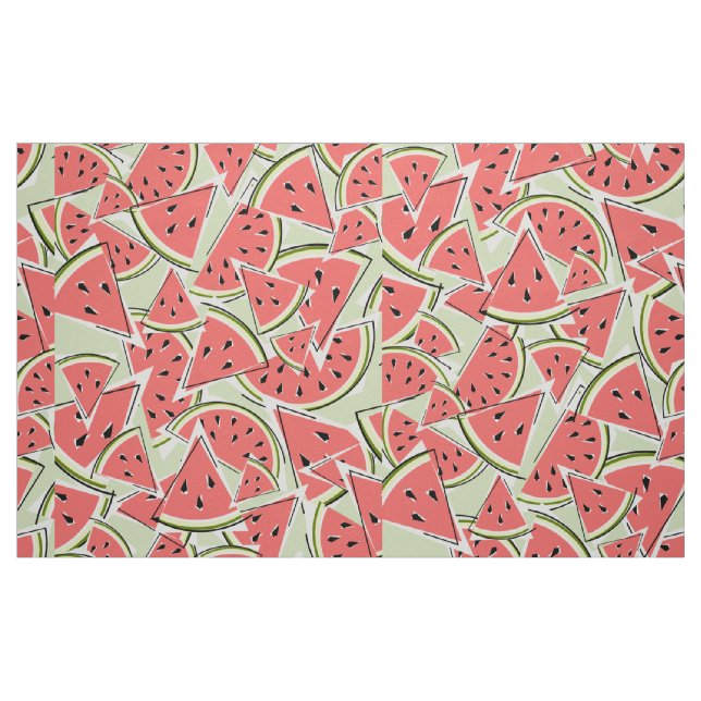 Tissu Watermelon Green large (Fat Quarter)
