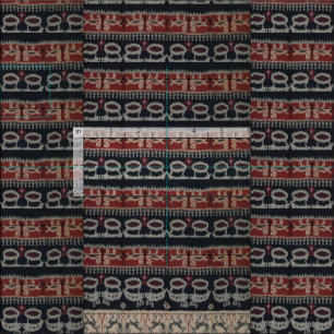 Tissu Weavings tribaux indonésiens Indonésie de textil