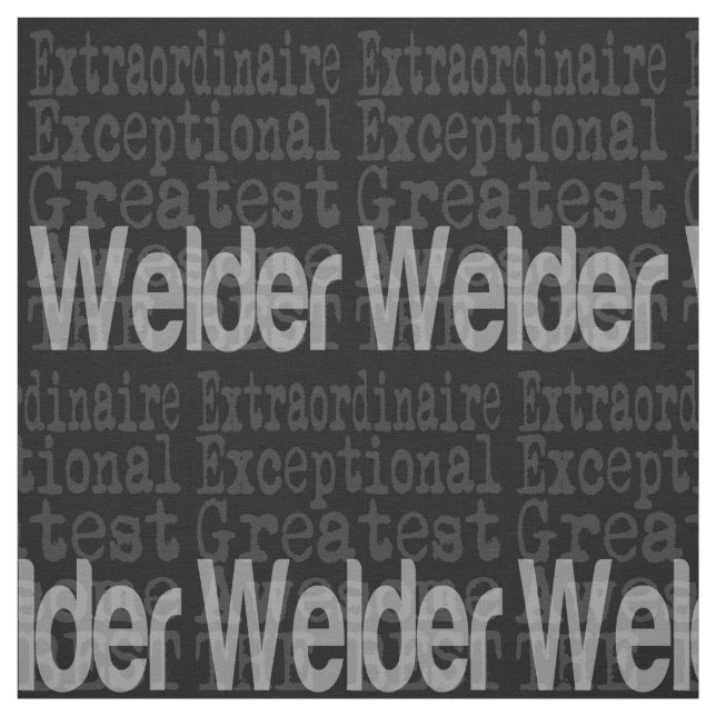 Tissu Welder Extraordinaire (Échantillon)