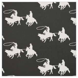 Tissu Western Rodeo Cowboy